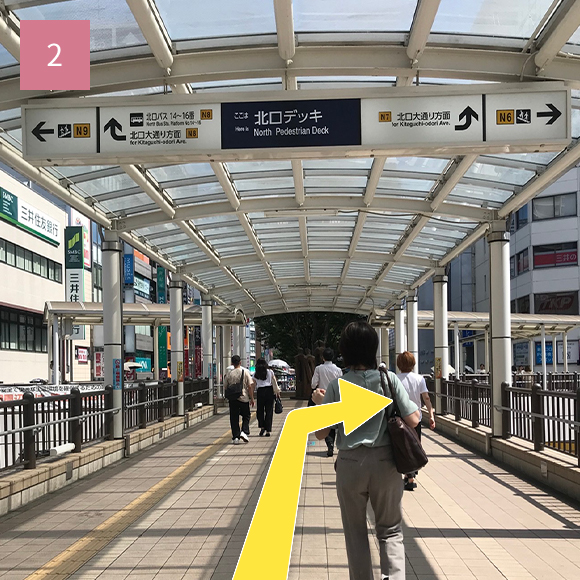 JR線立川駅北口（ルミネ方面）